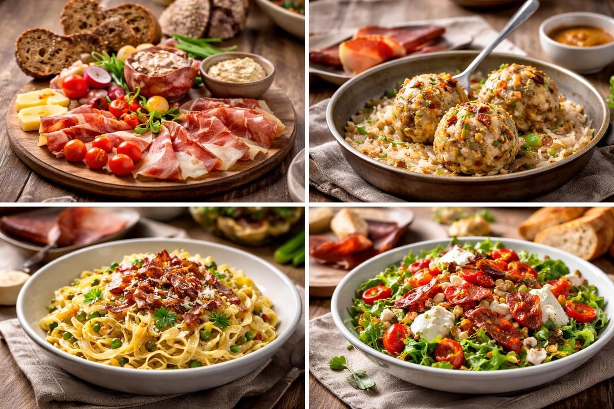 Speck cooking applications