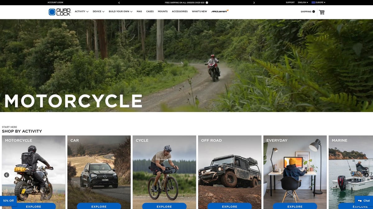 Top 7 Bicycle Phone Mount Picks for Secure Rides in 2025 - Quad Lock Out Front Mount Pro