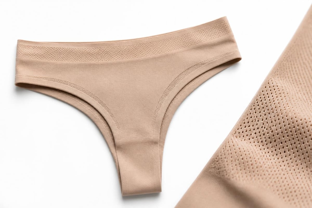 Athletic thong technical features