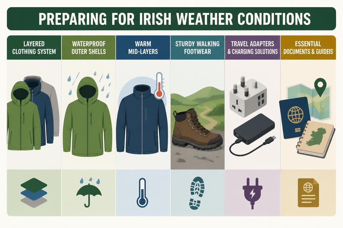 Ireland packing essentials