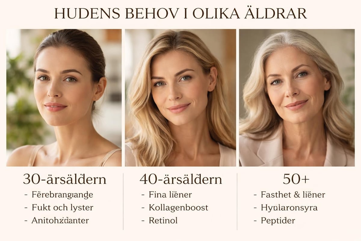 Hudvård för olika åldrar