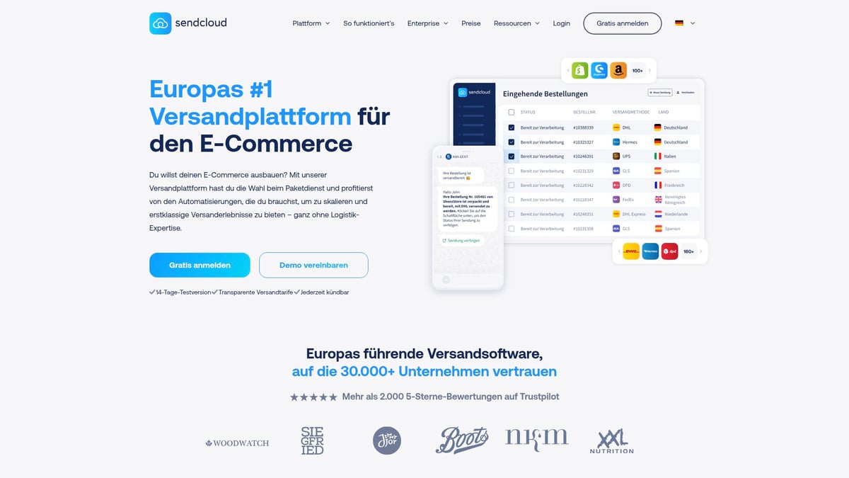 9 Innovative Ecommerce Lösungen für Mehr Umsatz 2026 - Sendcloud – Automatisierte Versandlösungen