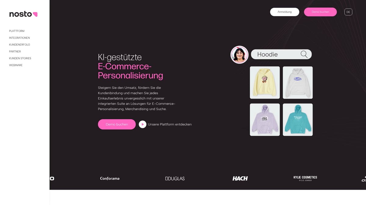 9 Innovative Ecommerce Lösungen für Mehr Umsatz 2026 - Nosto – KI-basierte Produktempfehlungen