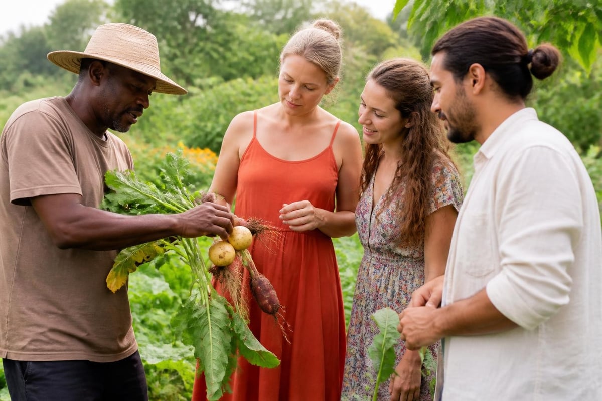 Sustainable agriculture tourism