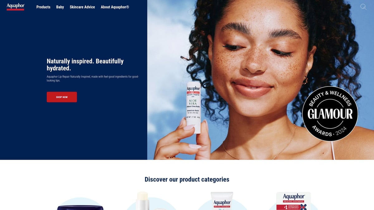 9 Essential Most Effective Lip Balm Picks for 2026 - Aquaphor Lip Repair Stick