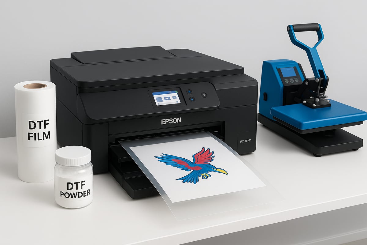 Steg-for-steg: Slik printer du med Epson XP 15000 DTF