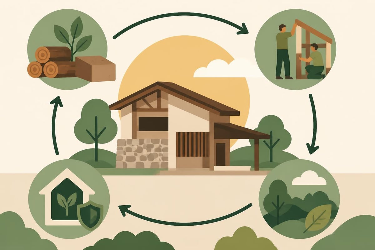 Sustainable traditional building approach