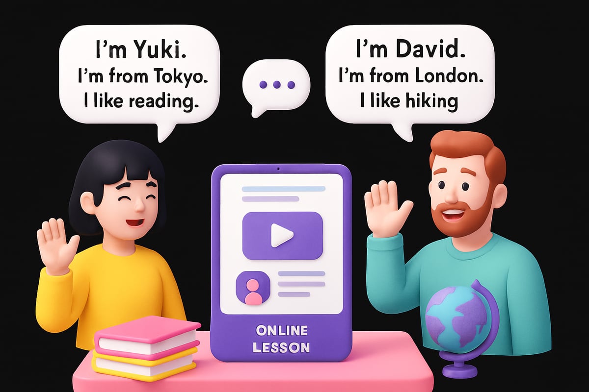 英語自己紹介の基本構成とポイント