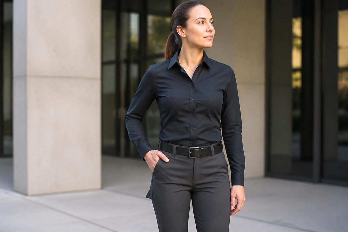 Technical workwear features