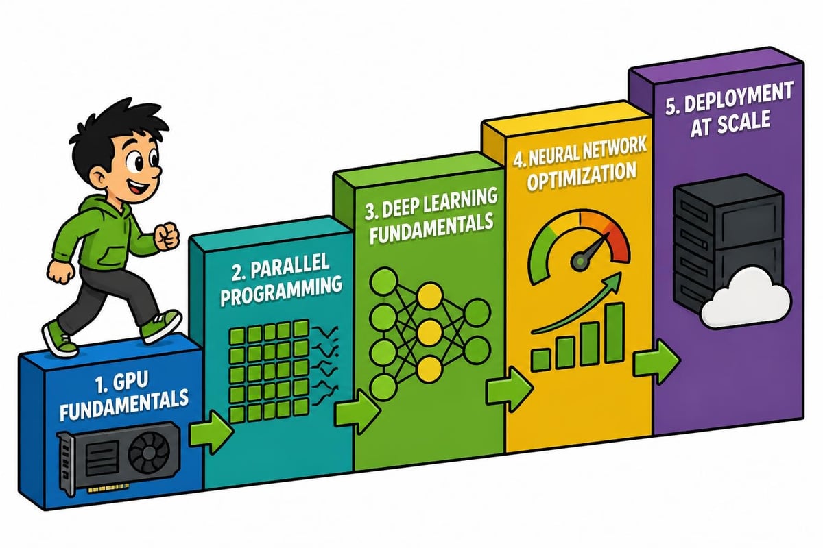 NVIDIA Deep Learning Institute learning path