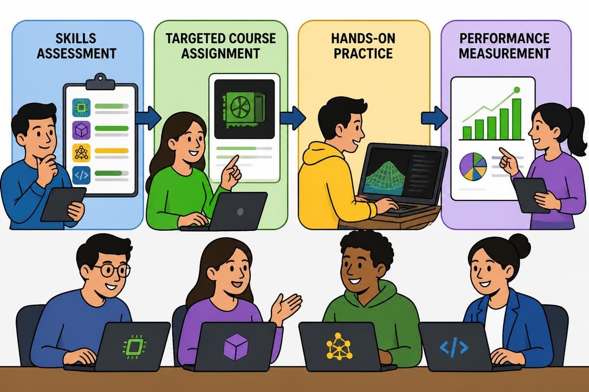 Enterprise AI training workflow