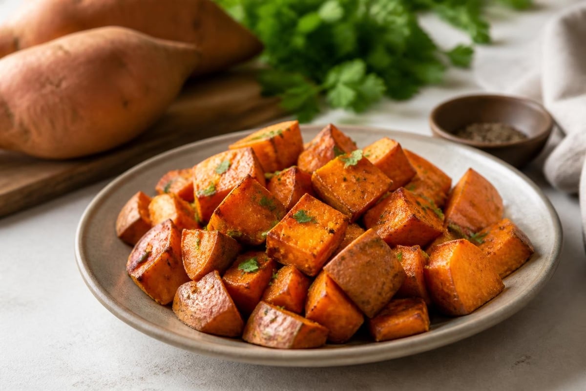 Sweet potato fiber composition