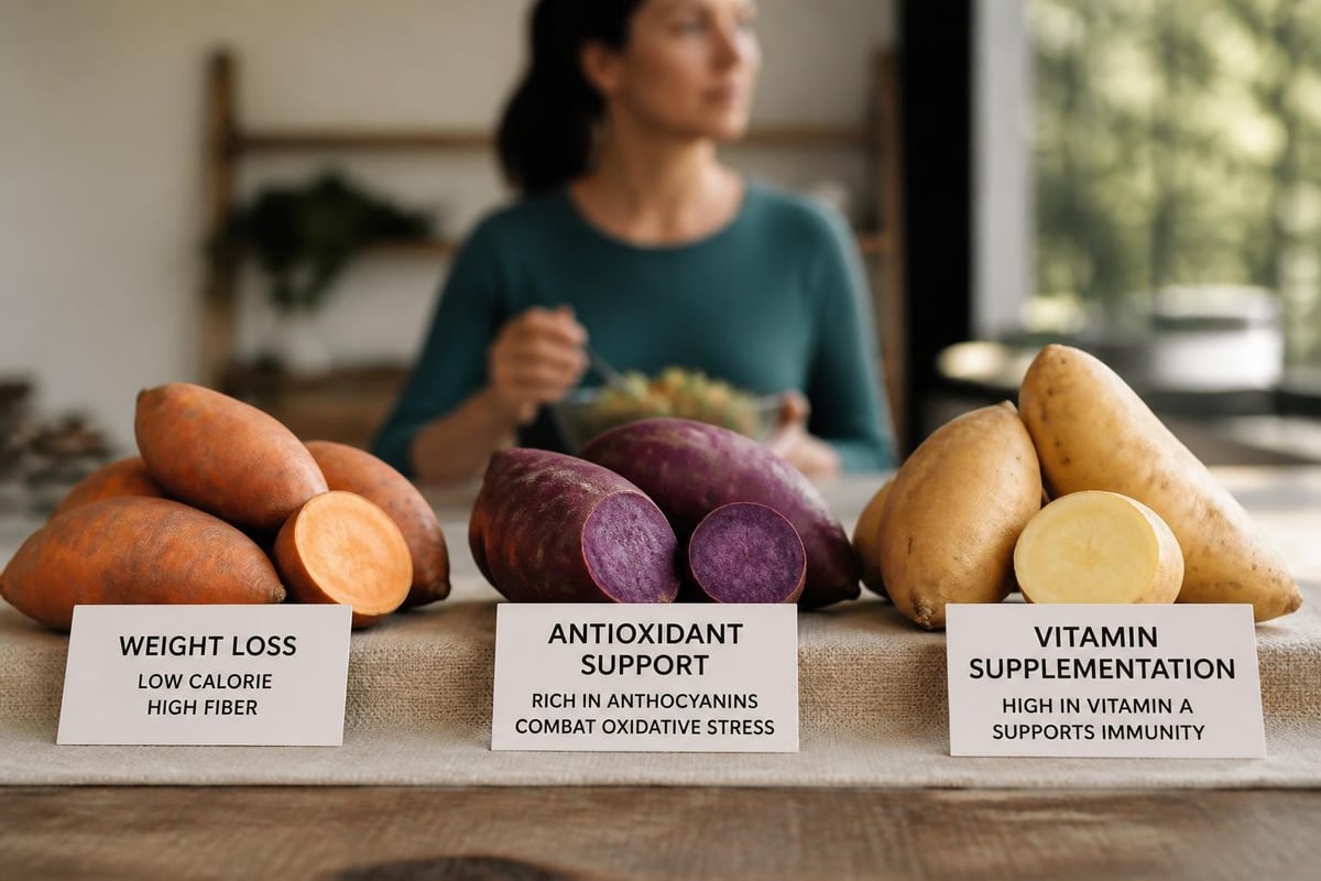 Sweet potato variety positioning