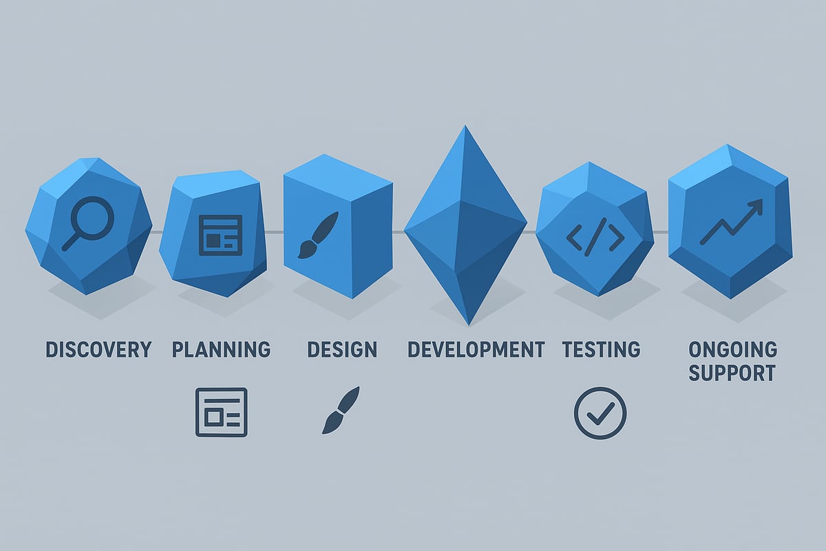 The Custom Web Design Process: Step-by-Step for 2025