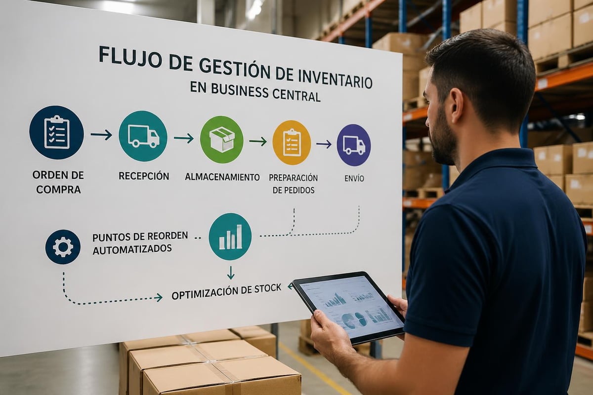 Flujo gestión inventario