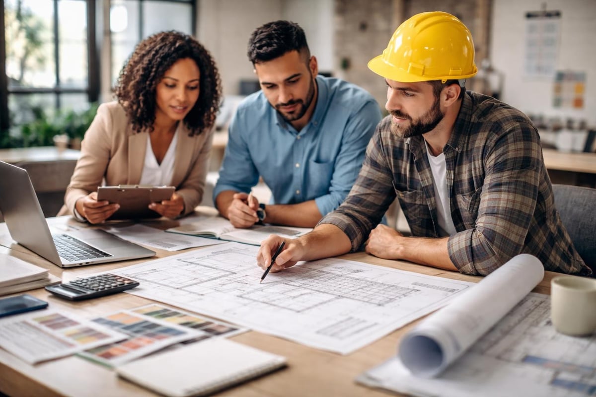 Commercial renovation planning stages