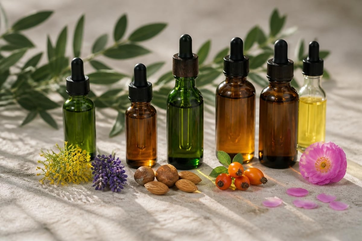 Facial oils for different skin concerns