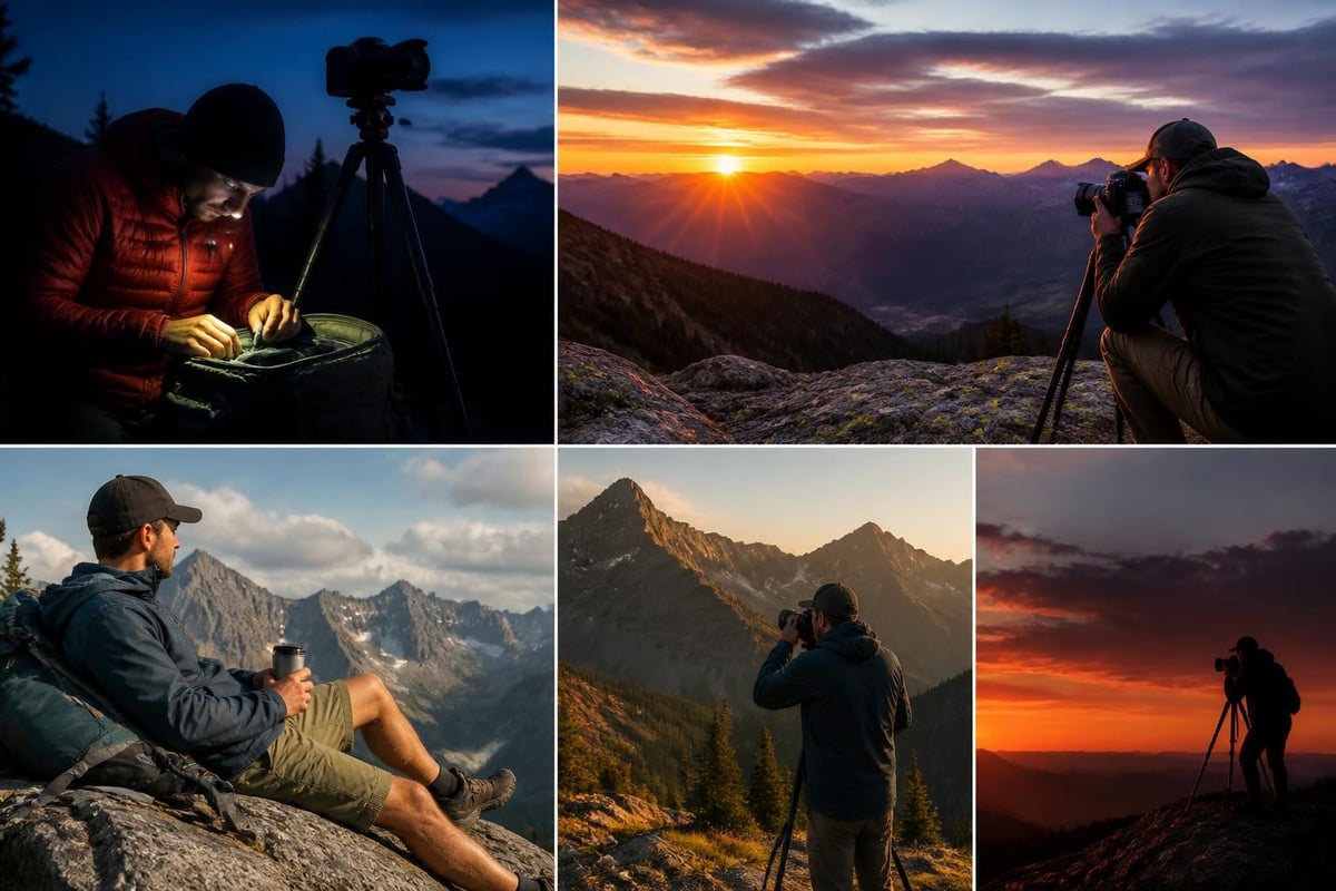 Rocky mountain photography timeline
