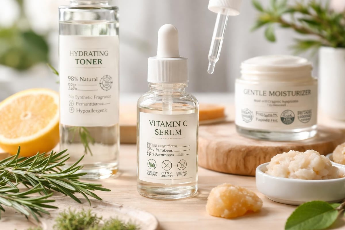 Clean beauty ingredient transparency