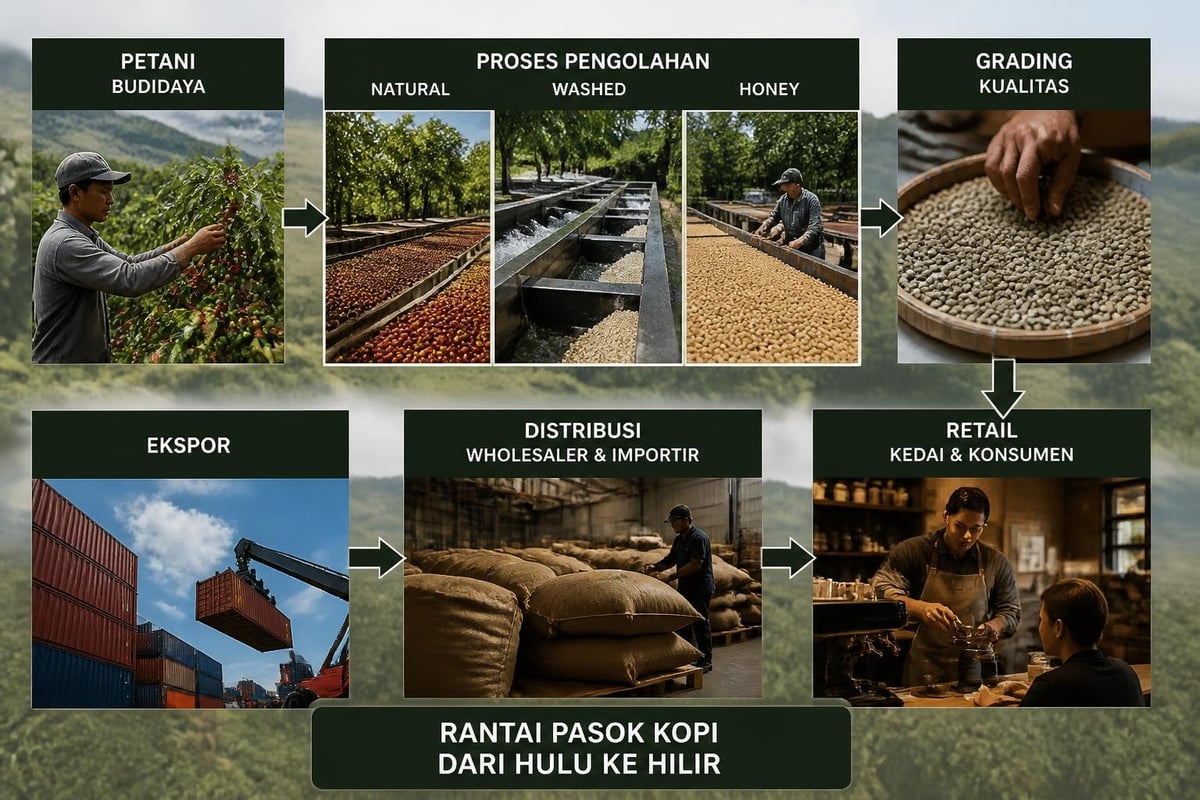 Struktur rantai nilai kopi