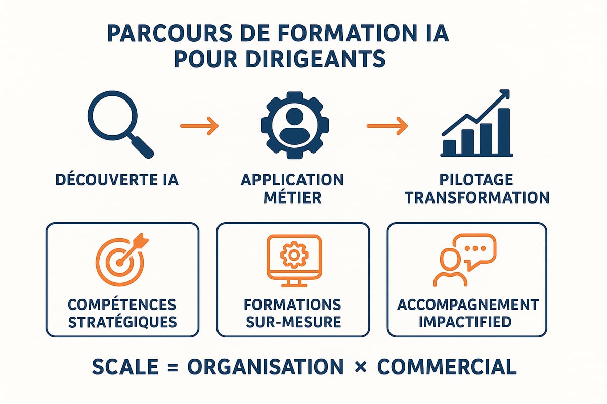 Acquérir les compétences stratégiques pour piloter l’IA