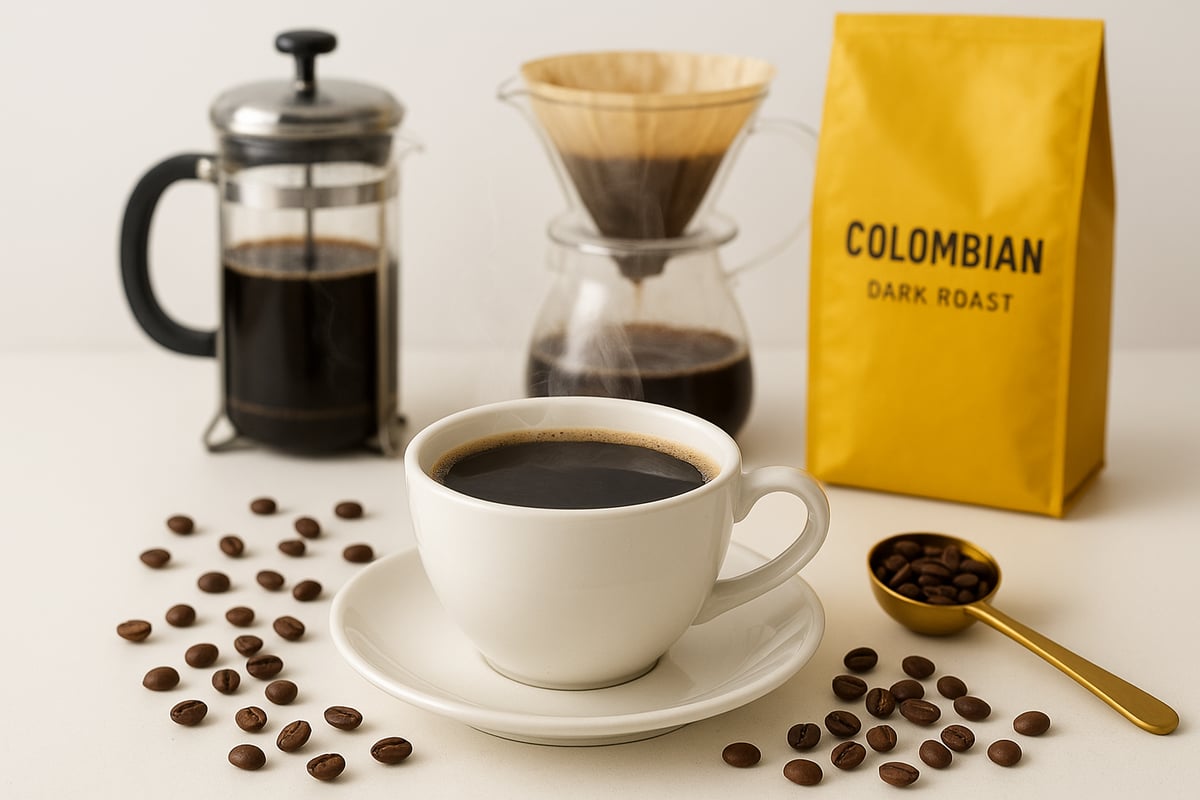Brewing Colombian Dark Roast to Perfection: Methods & Tips