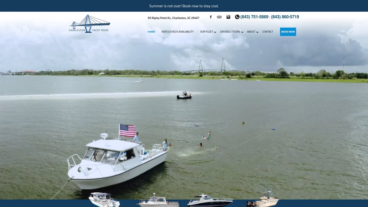 7 Unforgettable Charleston Sunset Dinner Cruise Experiences 2026 - Charleston Yacht Tours – Luxury Motor Yacht Dinner Cruise