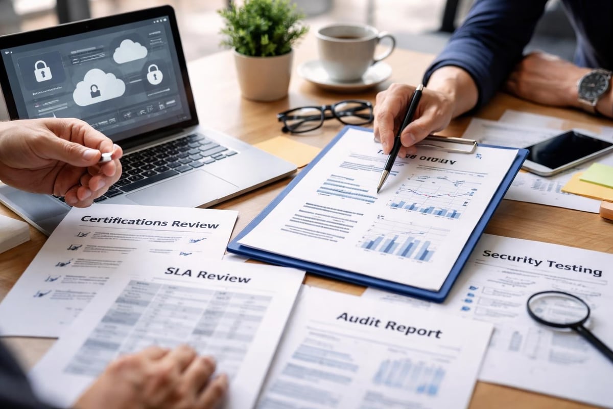 Security assessment checklist