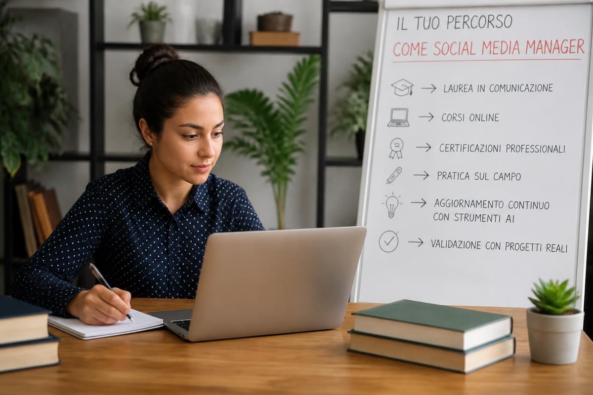 Social media manager learning path