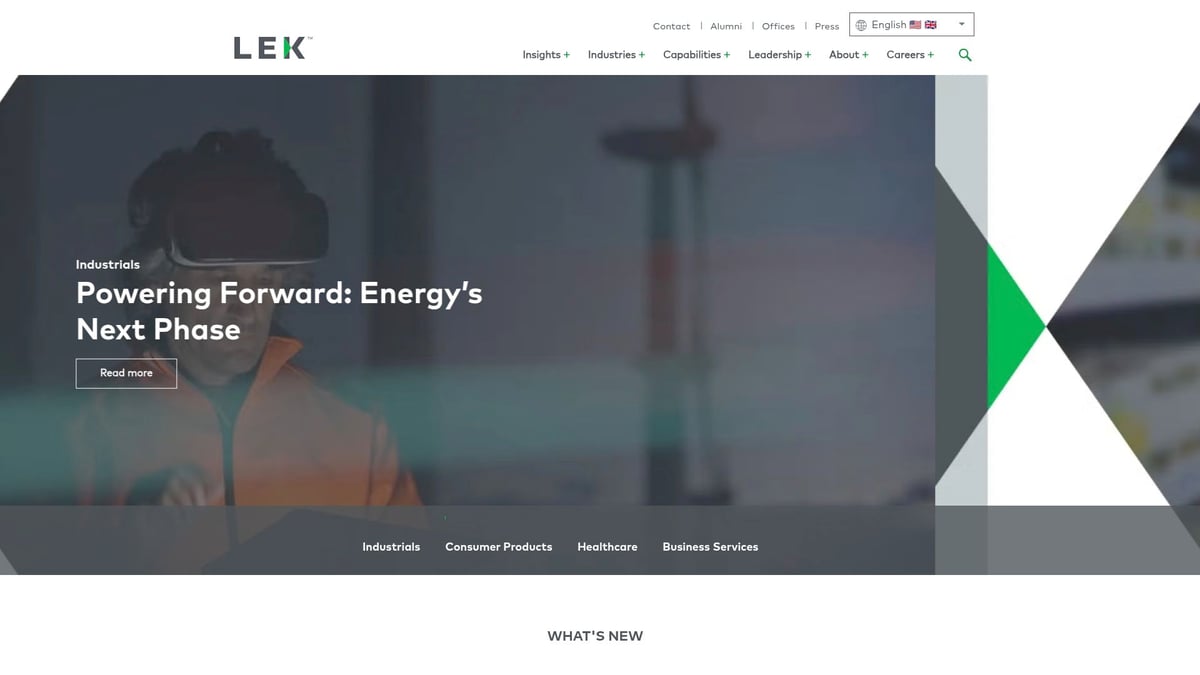 7 Essential Mid Size Management Consulting Firms in 2026 - LEK Consulting