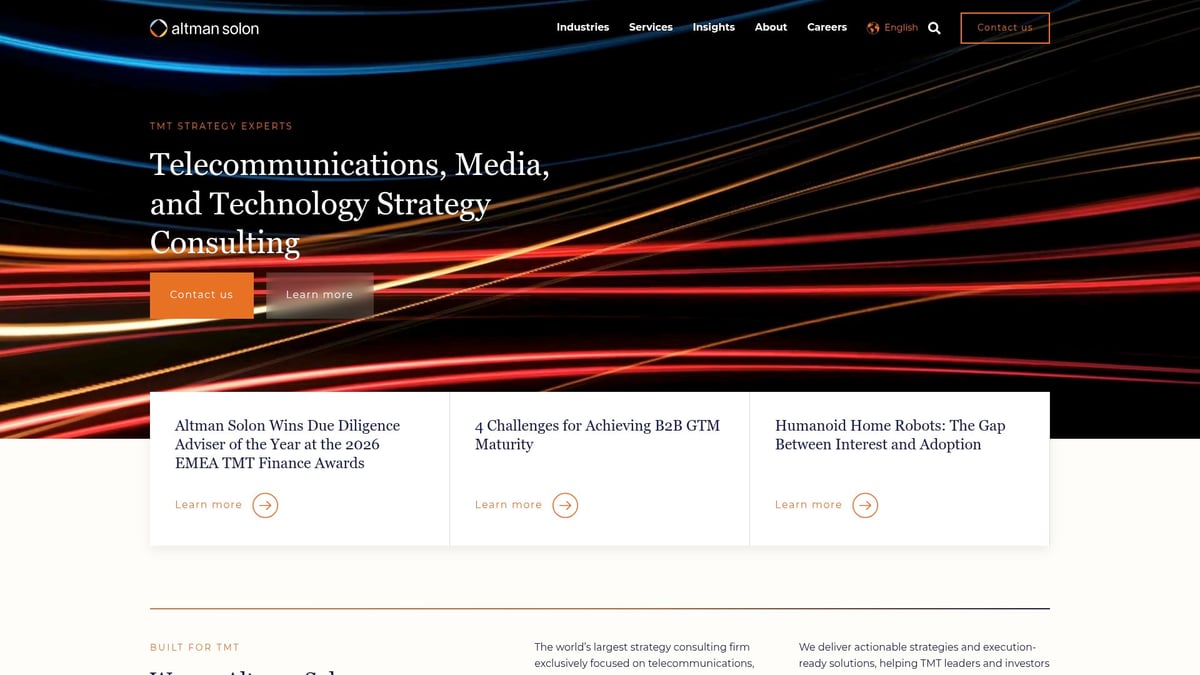 7 Essential Mid Size Management Consulting Firms in 2026 - Altman Solon
