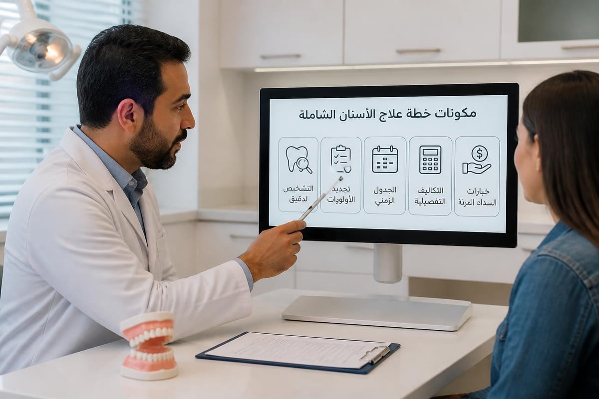 مراكز أسنان: دليل شامل لاختيار الأفضل في 2026 خطة علاج الأسنان