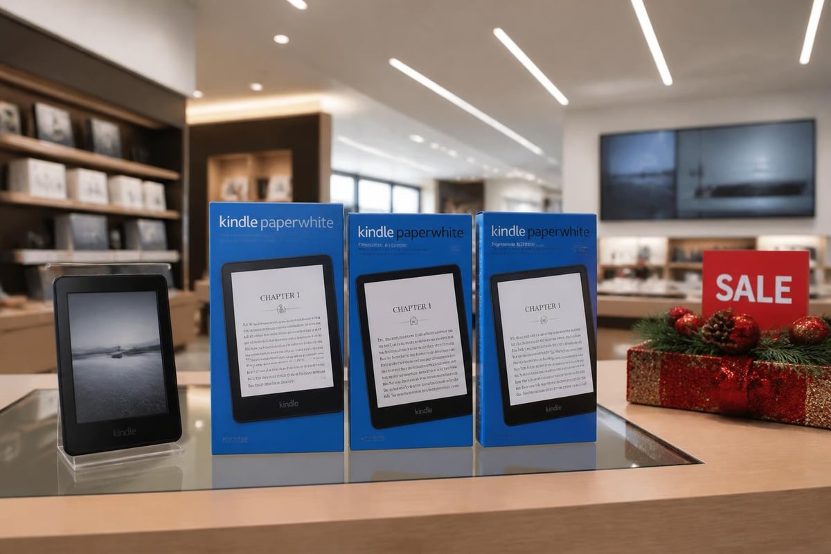 Retail shopping calendar for Kindle Paperwhite