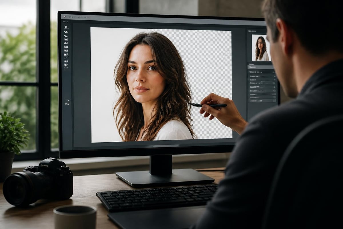 Background removal workflow