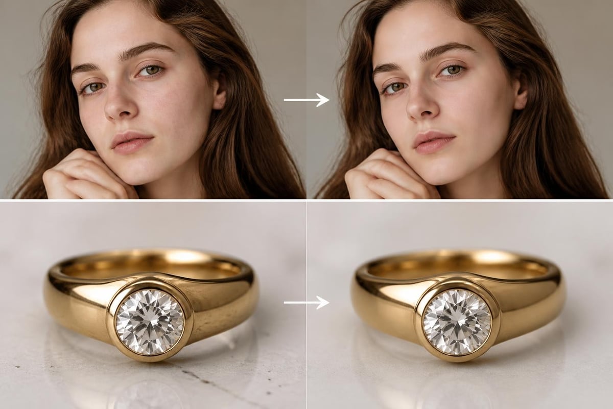 Retouching tools comparison