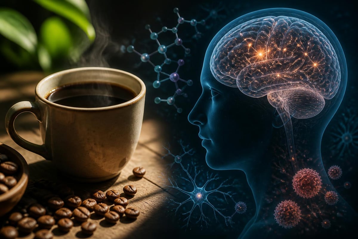 Neuroprotection du café