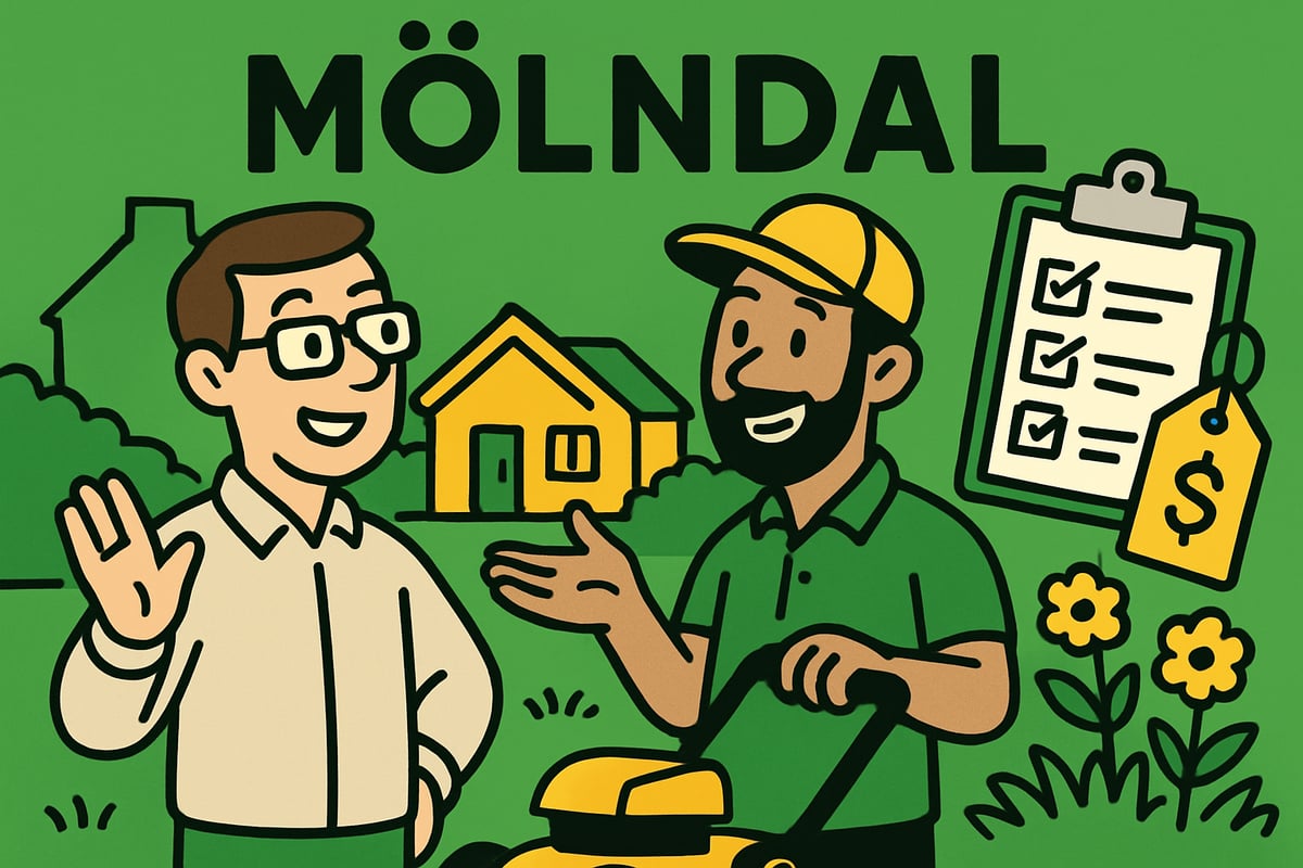 Steg-för-steg: Så Beställer du Gräsklippning i Mölndal
