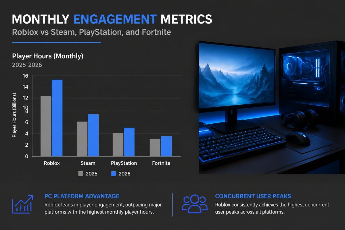 Roblox player engagement comparison