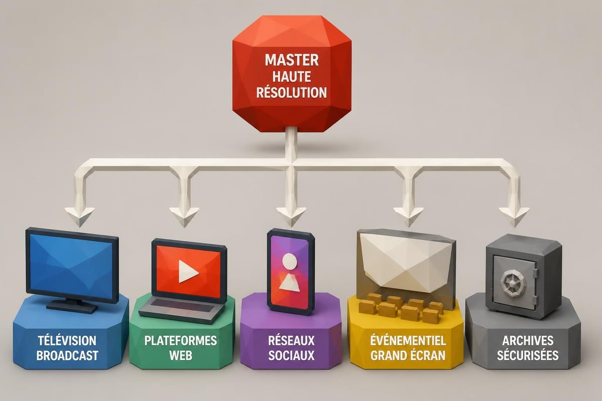 Formats de livraison multi-plateformes