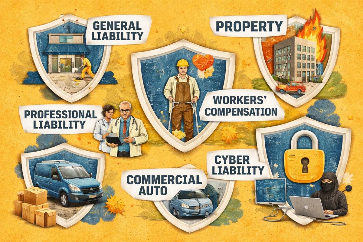 Commercial insurance coverage types Commercial insurance coverage types