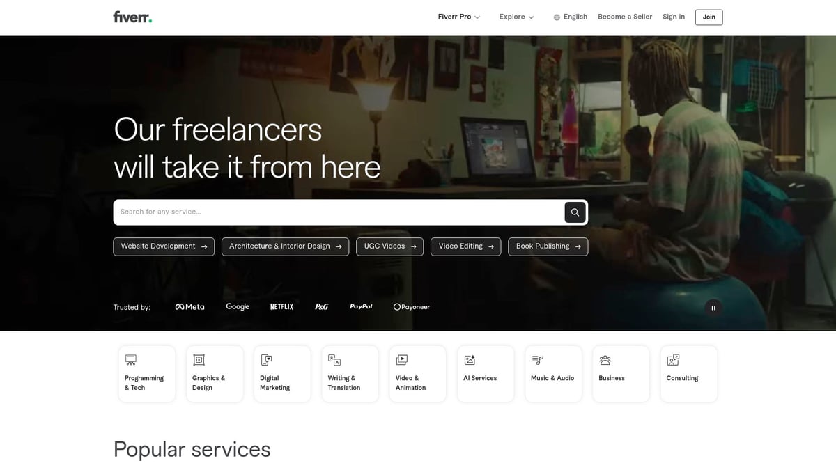 7 Best Earning Sites Without Investment for 2026 - Fiverr