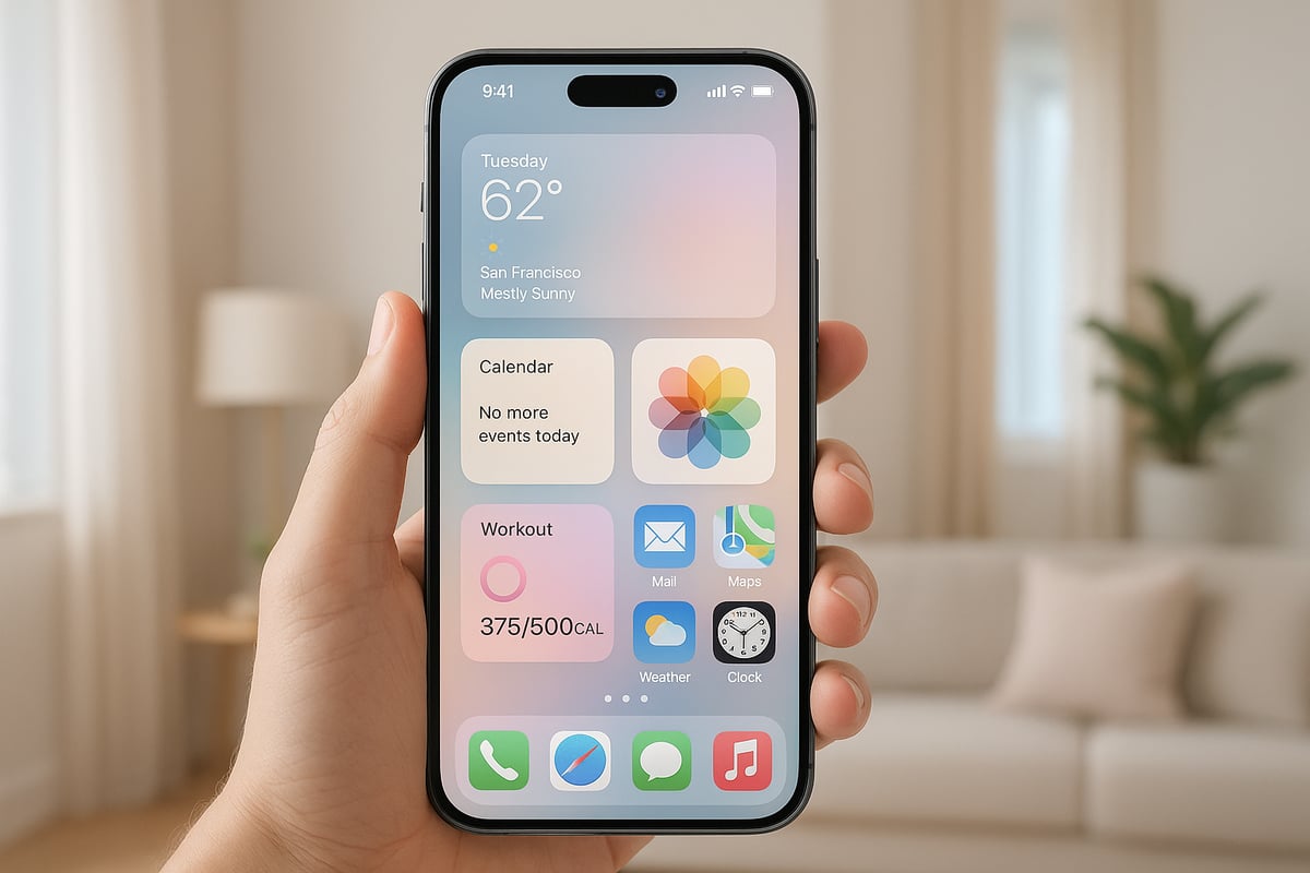2026년 아이폰 UI 트렌드 분석