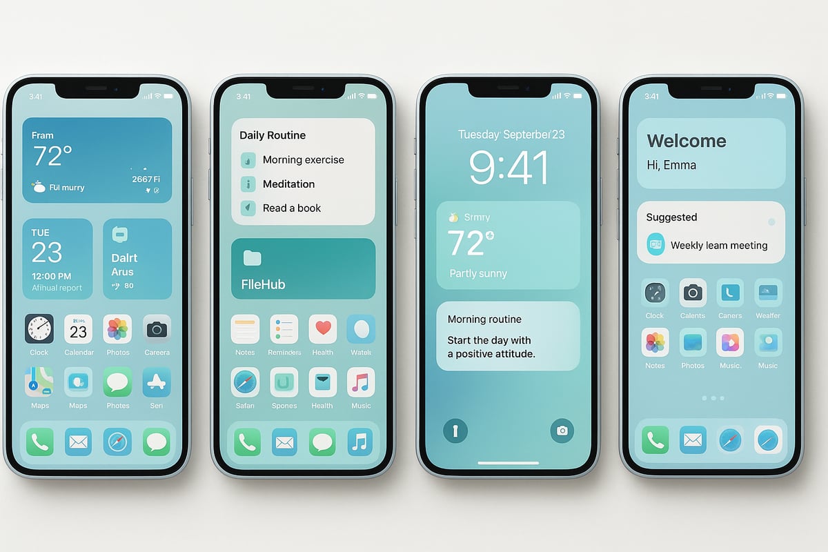 아이폰 UI 커스터마이징 & 개인화 전략