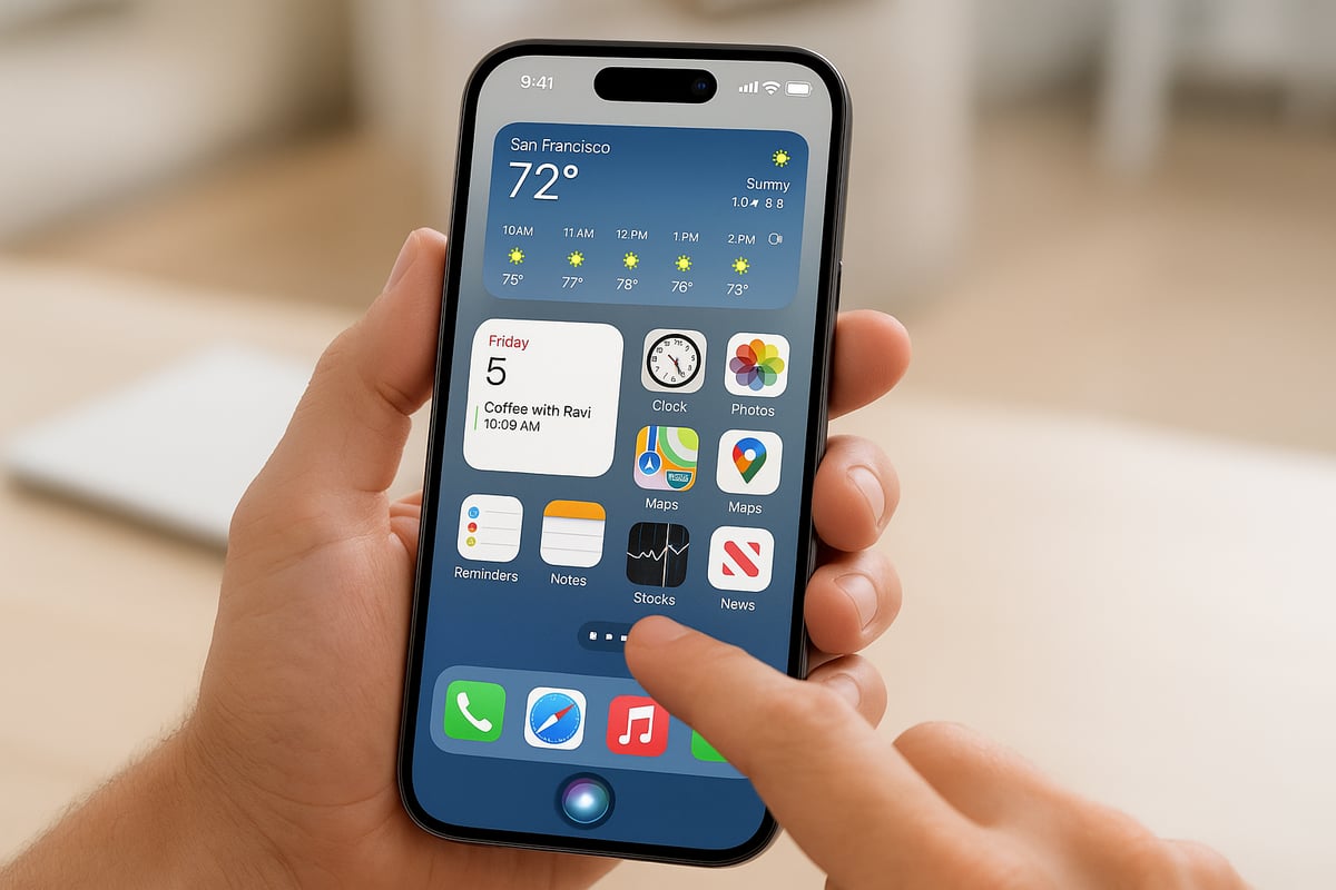 아이폰 UI의 핵심 기능과 실전 활용법