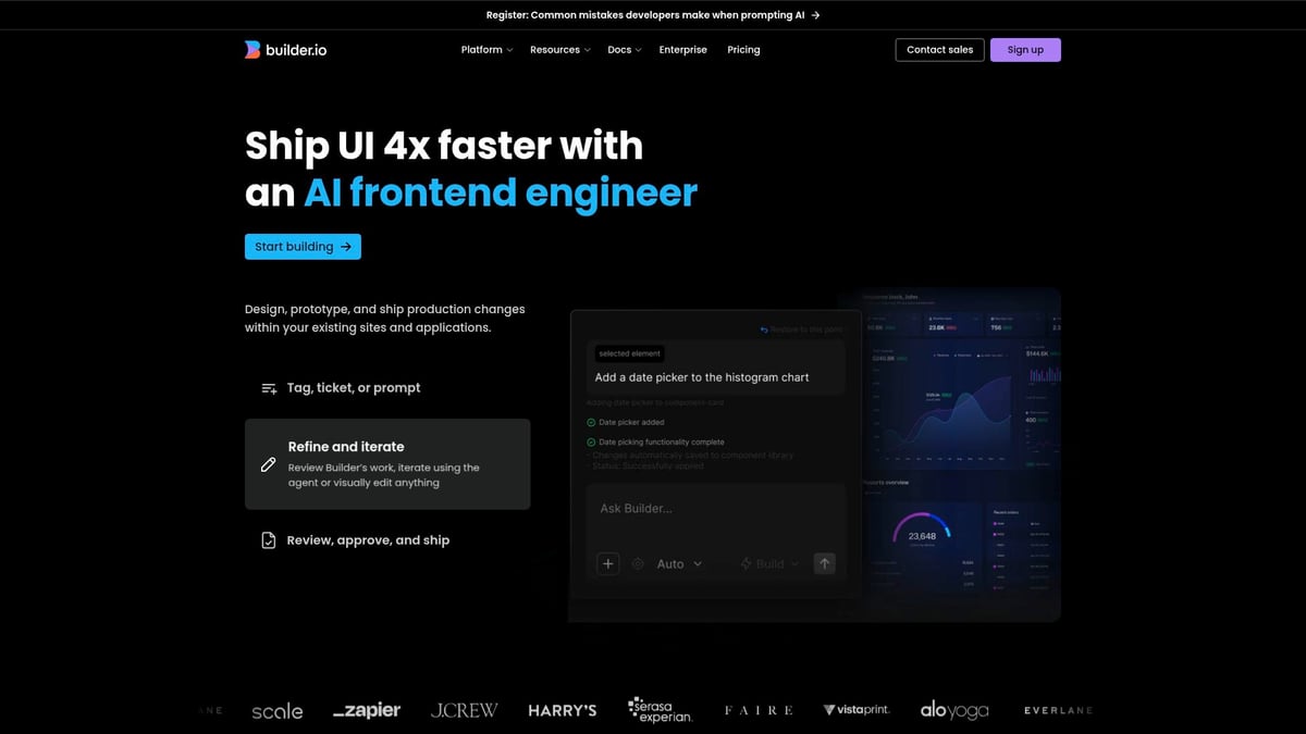 Top 10 AI UI Kits to Transform Your Designs in 2026 - Builder.io AI