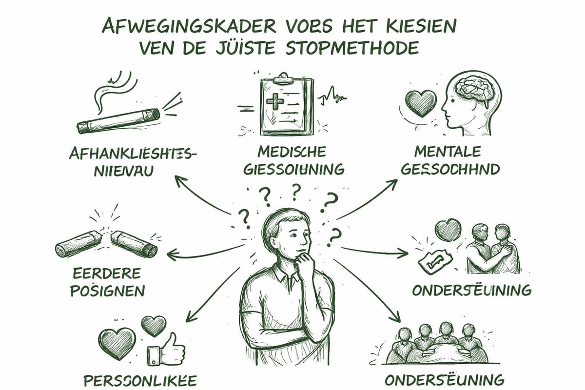Keuze stopmethode factoren