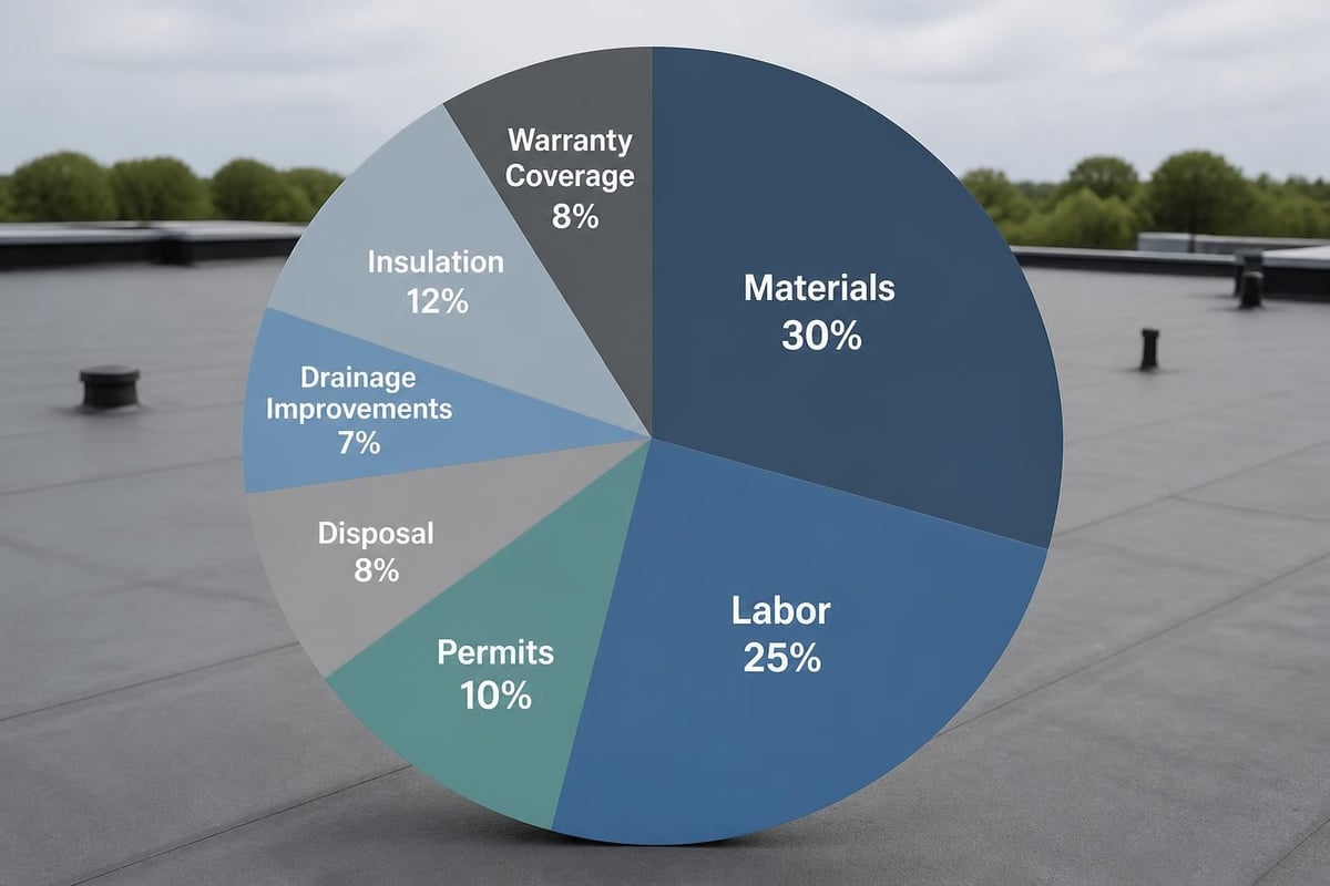 Cost breakdown visualization