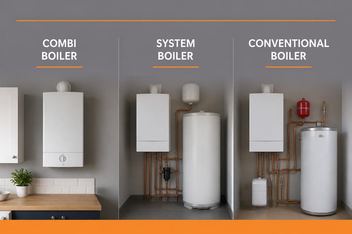 Gas boiler types comparison