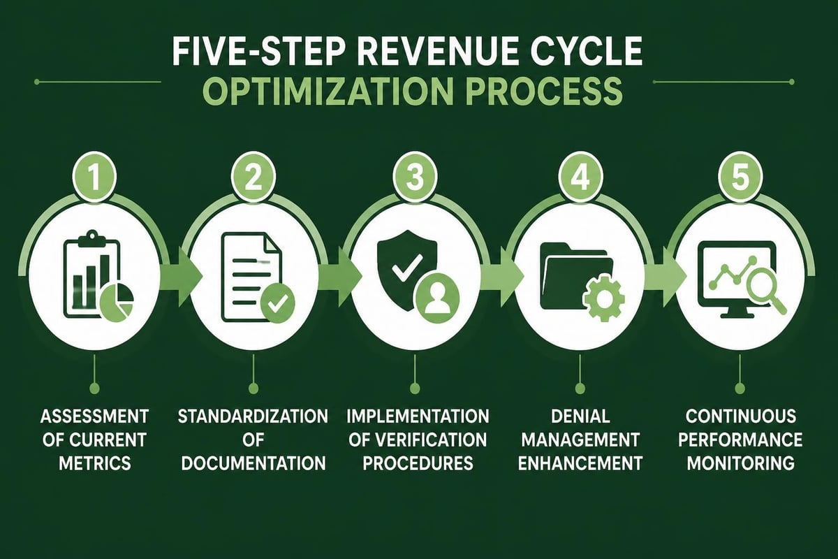Rev cycle optimization steps