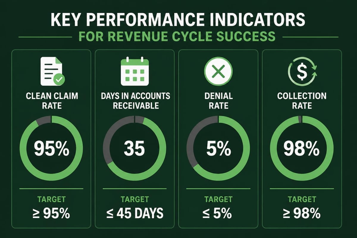 Revenue cycle performance metrics
